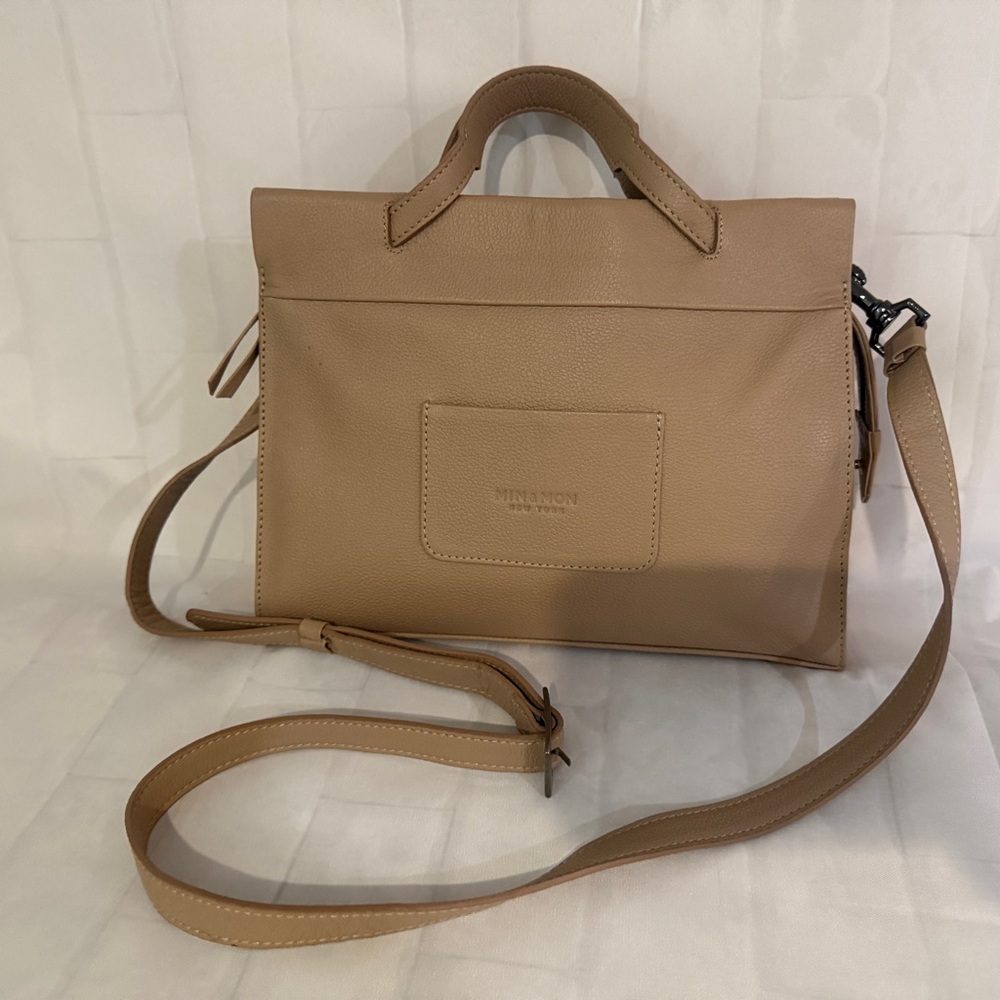 Min&Mon Tan Crossbody Bag